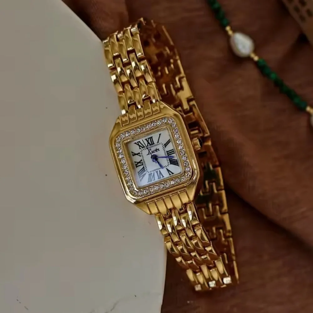 Classic Panthere luxury gold women’s watch Adjustable Strap Tool